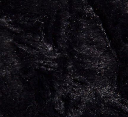 CordaRoy's® Black Faux Fur Full Bean Bag Cover-1