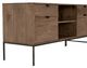 Four Hands Trey Auburn 101.5" Desk with Filing Credenza-4