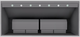 Vent-A-Hood® 54" Gunsmoke Wall Mounted Range Hood-3
