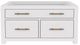 Riverside Furniture Rosalie White Caps Collectors Cocktail Table-2