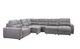 Man Wah 80552 Dove 7 Piece Power Reclining Sectional-3