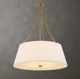 Uttermost® Andalucia Matte Brushed Gold/White 4-Light Pendant-1
