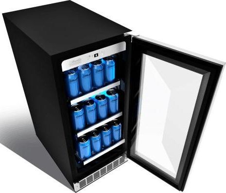 Silhouette® Professional Piedmont 3.1 Cu. Ft. Stainless Steel Beverage Center-1
