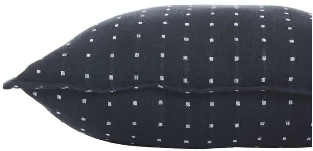 Renwil® Brittany Black/White 20"x20" Decorative Pillow-2