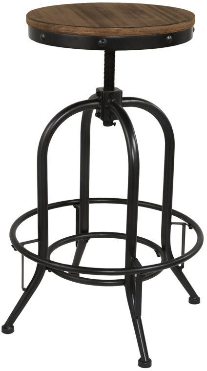 Signature Design by Ashley® Pinnadel 2-Piece Light Brown Bar Stool-2