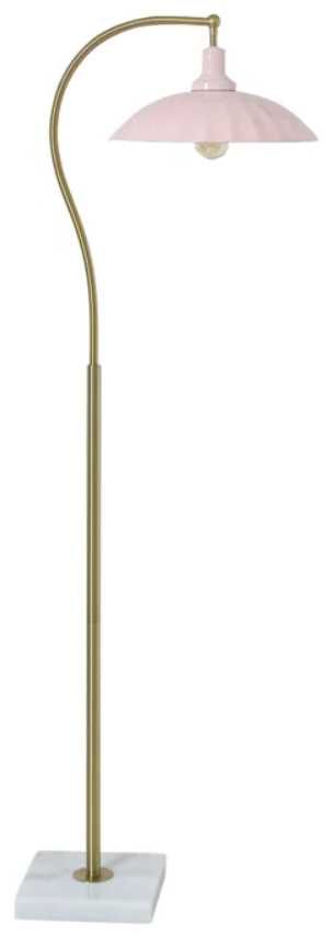 Stylecraft Penelope Brass 61" Floor Lamp-0