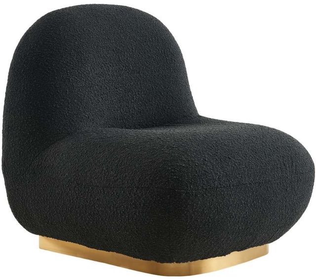 Meridian Furniture Liam Black Boucle Accent Chair-0