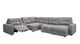 Man Wah 80552 Dove 7 Piece Power Reclining Sectional-4
