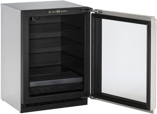U-Line® 2000 Series 4.9 Cu. Ft. Stainless Steel Beverage Center-1