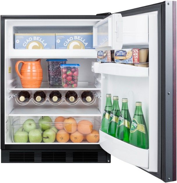 Summit® Peak24 Series 24” 5.1 Cu. Ft. Panel Ready Under the Counter Refrigerator-3
