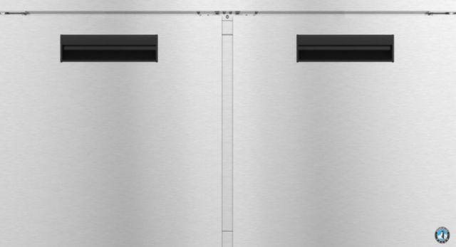 Hoshizaki Steelheart® 15.1 Cu. Ft. Stainless Steel Low Profile Undercounter Freezer-1
