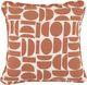 Dovetail Furniture Amias Rust Throw Pillow-1