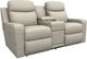 La-Z-Boy® Emmons Natural Power Reclining Console Loveseat with Headrest-0