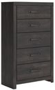 Signature Design by Ashley® Delmorta Dark Gray Chest-0