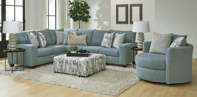 Albany Industries Cake Pop Cashew Cocktail Ottoman-1