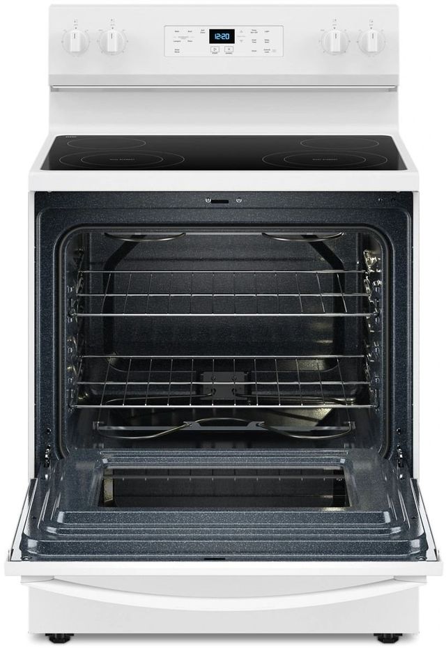 Whirlpool® 30" White Freestanding Electric Range-1