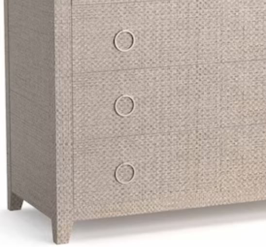 Bassett® Furniture Ventura Sand Gray Raffia Chest-1