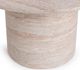 Classic Home Sana Beige Concrete Outdoor Round Coffee Table-3
