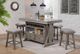 ECI Furniture Graystone Gray Saddle Counter Stool-1