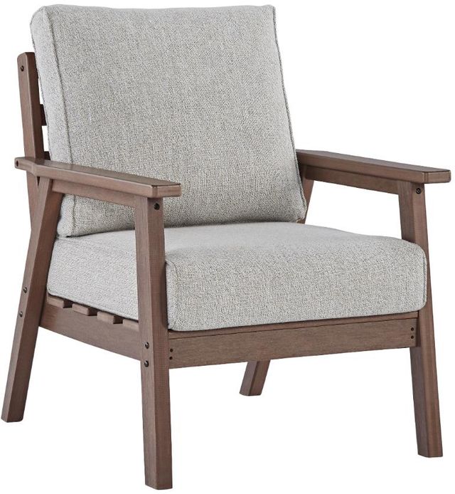 Signature Design by Ashley® Emmaline 4-Piece Beige/Brown Outdoor Sofa Set-3