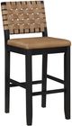 Steve Silver Co. Reid Black/Saddle Brown Barstool-0