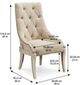 A.R.T. Furniture® Arch Salvage Beige/Cirrus Reeves Host Chair-2