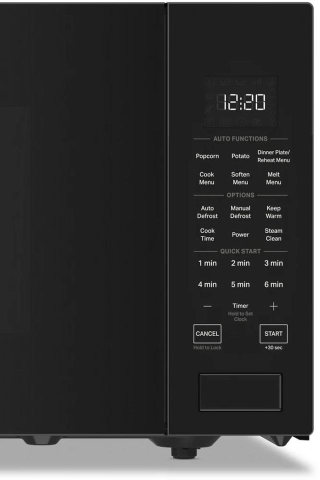 Whirlpool® 1.6 Cu. Ft. Black Countertop Microwave-2