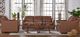 Hughes Furniture® 13410 Perle Hazelnut Sofa-1