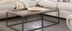 Diamond Sofa® Lex Black Powder/Rustic Oak Cocktail Table-1