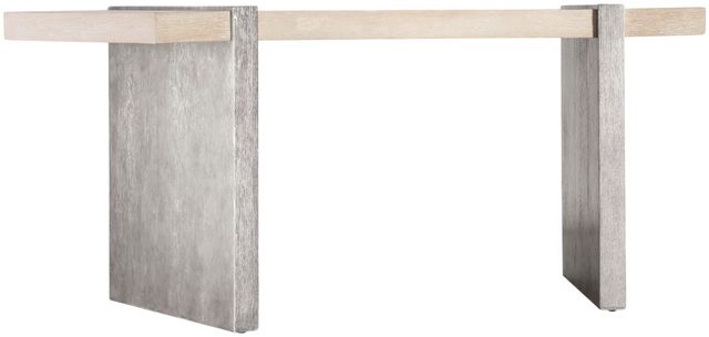 Hooker® Furniture Melange Selleck Light Wood/Silver Writing Desk-3