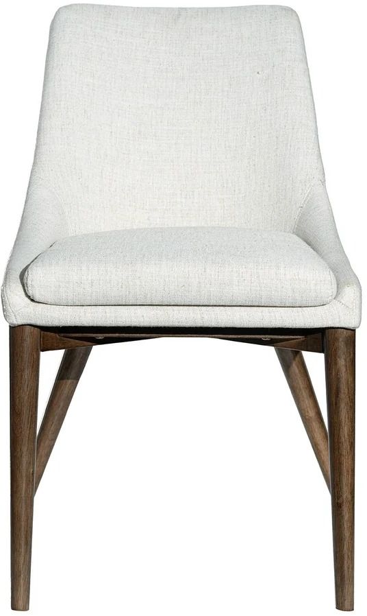 LH Home Fritz Dark Grey/Ivory Dining Side Chair-3
