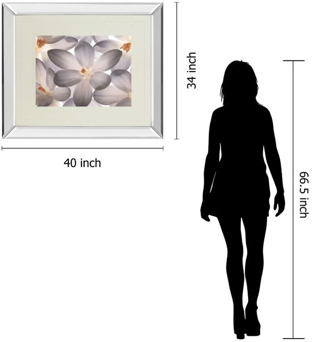 Classy Art Petal Perfect by Assaf Frank Mirror Framed Wall Art-2