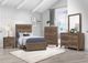 Homelegance® Corbin Rustic Brown Queen Panel Bed-3