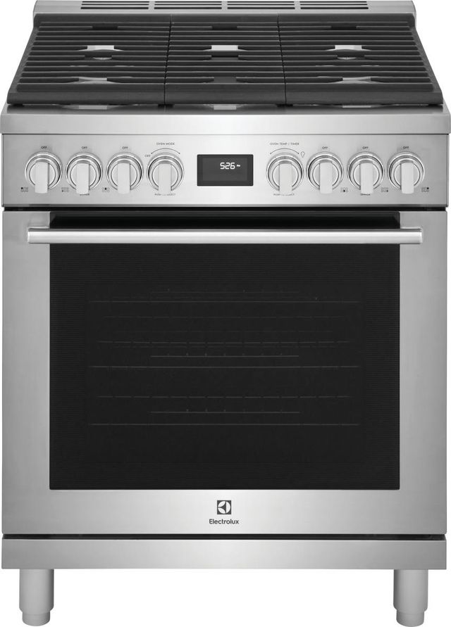 Electrolux 30" Stainless Steel Slide In Gas Range-1