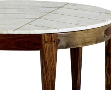 Jaipur Furniture Marmoreal White Marble Table-1