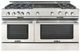 Capital Cooking™ Grand Chef 60" Stainless Steel Sealed Burner Pro Style Gas Range with 24" Grill-0