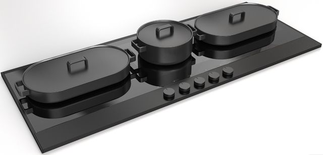 Fulgor Milano® Evano 700 Series 48” Black Anodized Induction Cooktop-3