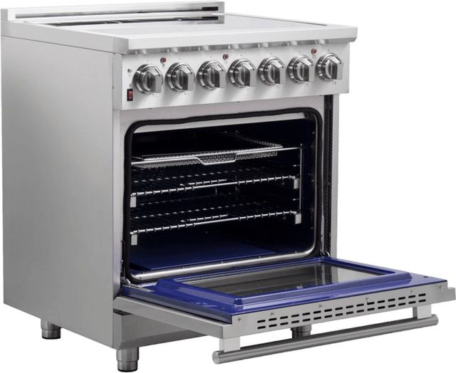 FORNO® Massimo 30" Stainless Steel Pro Style Electric Range-3