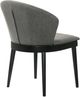Armen Living Juno 2-Piece Black/Charcoal Dining Side Chair Set-4