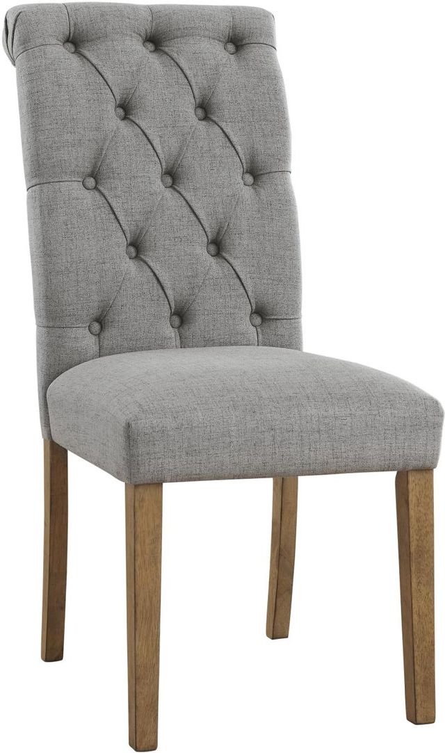 Signature Design by Ashley® Harvina 2-Piece Gray Dining Chair Set-1