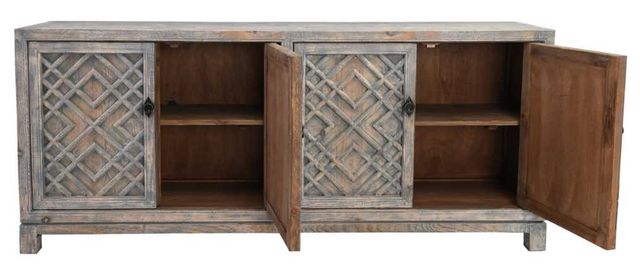 Classic Home Antigua Timeworn Gray Sideboard-3