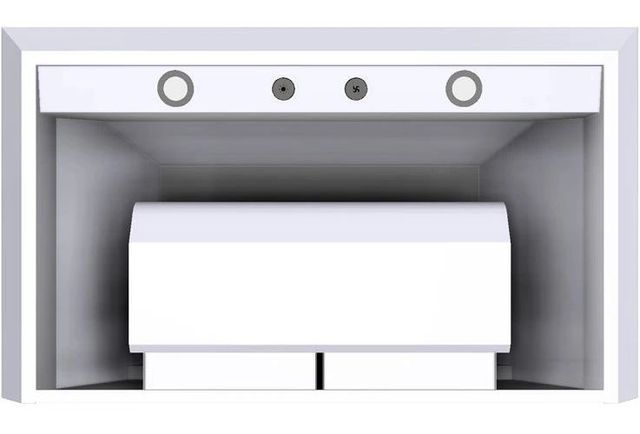 Vent-A-Hood® 36" White Euro Style Wall Mounted Range Hood-2