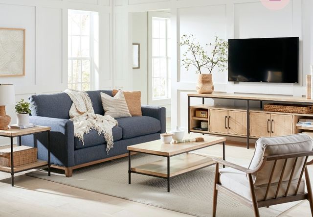 aspenhome® Logan Wheat 92" Console-2