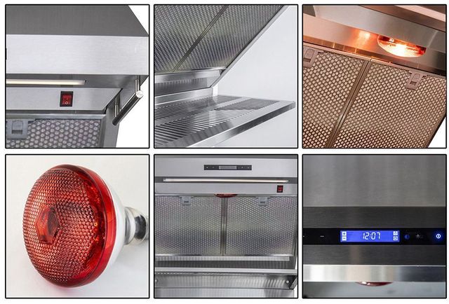 FORNO® Alta Qualita 30" Stainless Steel Wall Mounted Range Hood-5