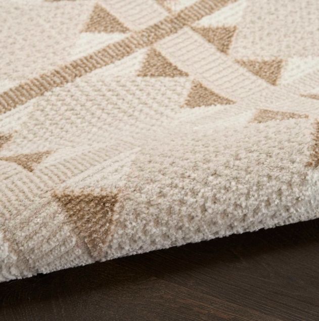Nourison Home™ Nordic NRC06 Taupe 5'x7' Style 1 Area Rug-3