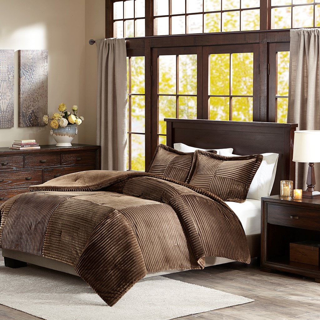 Corduroy King Comforter buy Set