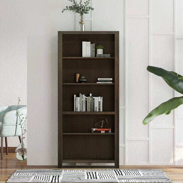 Legends Home Joshua Creek Barnwood 72” Bookcase-1