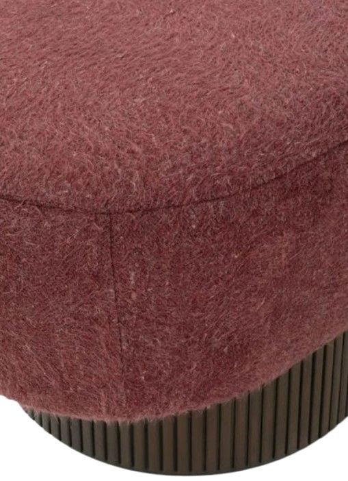 Rowe® Customizable Kindred Oval Ottoman with Godiva Legs-3