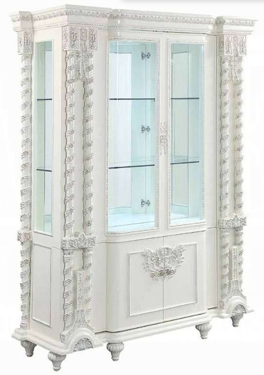 ACME Furniture Vanaheim Antique White Curio-0