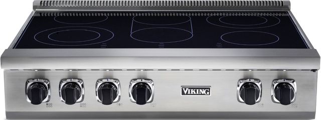 Viking® 5 Series 36" Stainless Steel Electric Rangetop-0